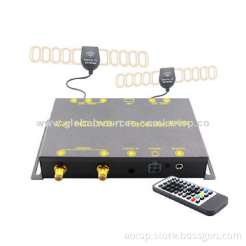 Car Digital DVB-T TV Box for Europe, Supports 250km/H, Full HD 1,080P,USB Record, PVR for Europe